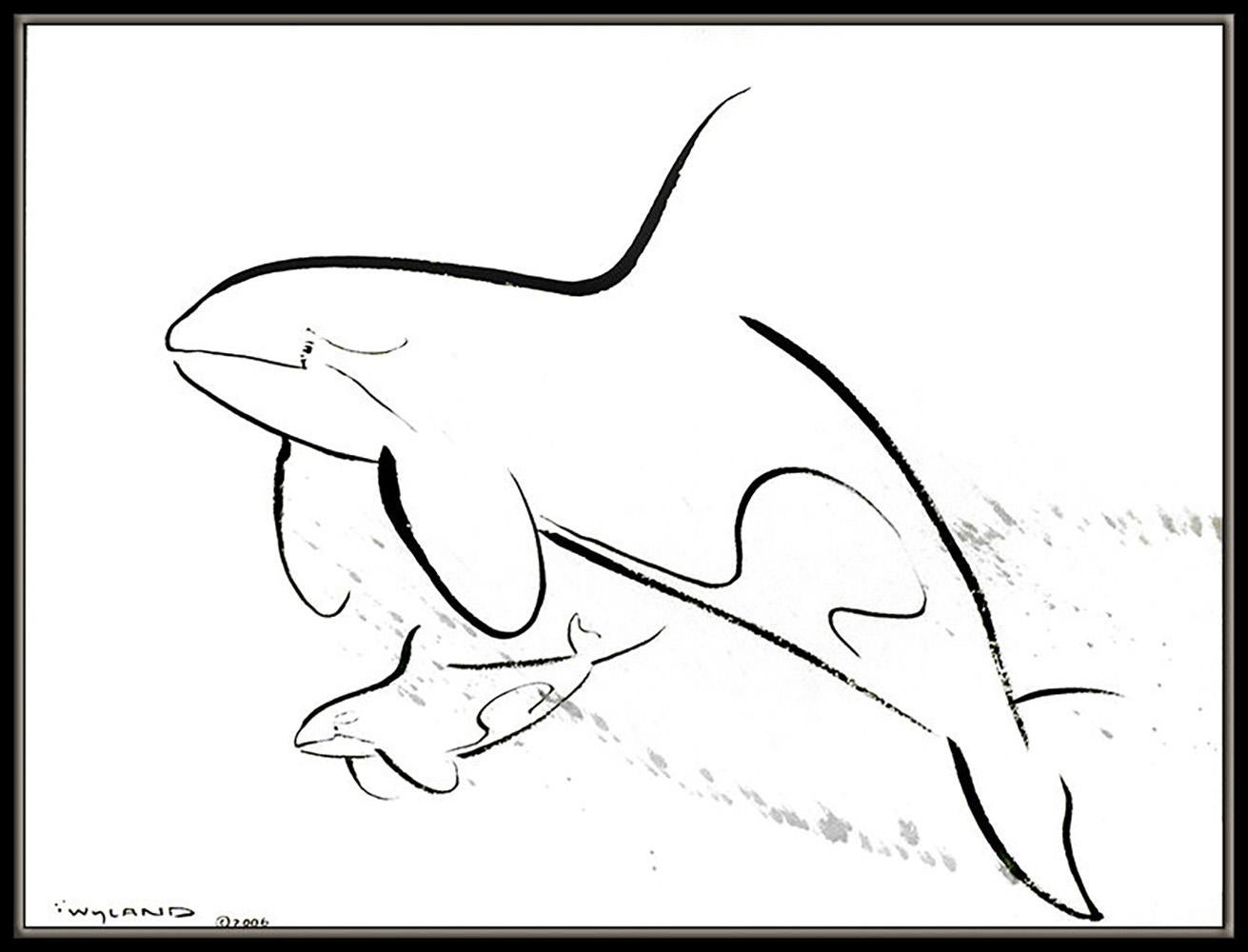wyland black and white prints