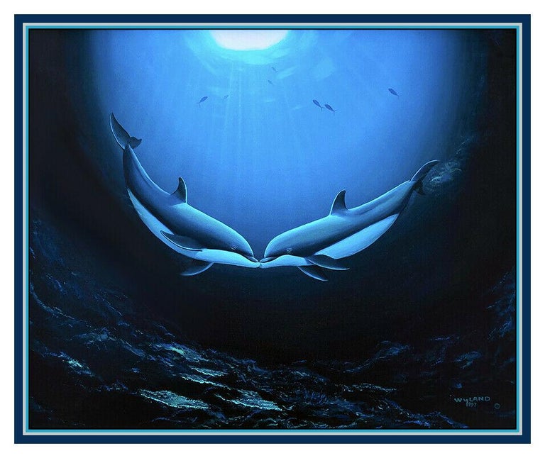 Robert Wyland Robert Wyland Original Oil Painting On Canvas Large