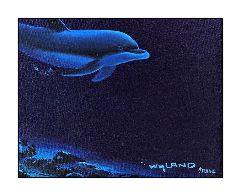 Robert Wyland Robert Wyland Painting Large Original Oil On Canvas