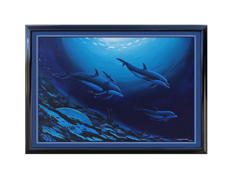 Robert Wyland Robert Wyland Painting Large Original Oil On Canvas