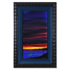 Wyland, „Warme Laguna-Wasser“, gerahmtes Original-Ölgemälde auf Leinwand