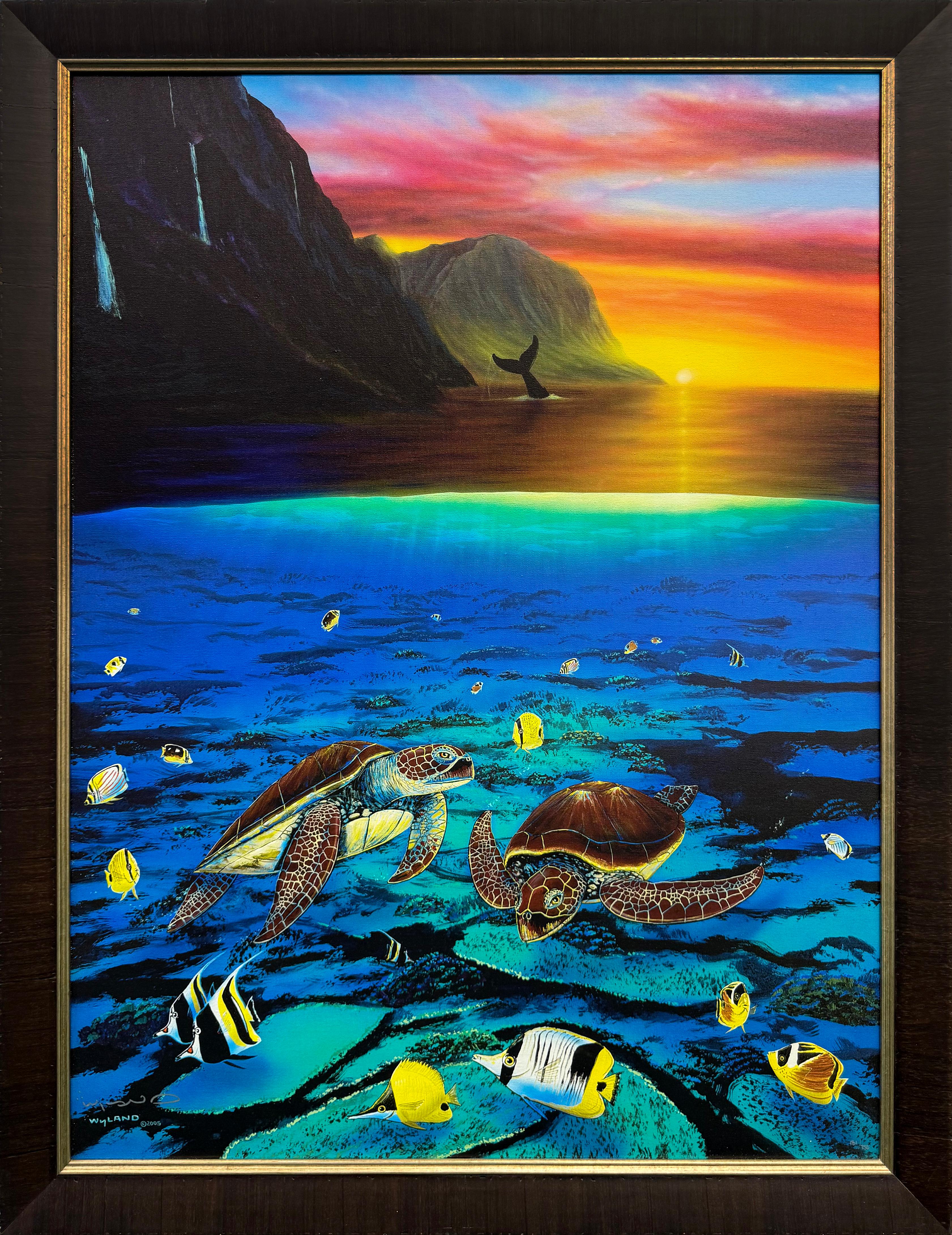 Ancient Mariner (gran giclee sobre lienzo firmado a mano)