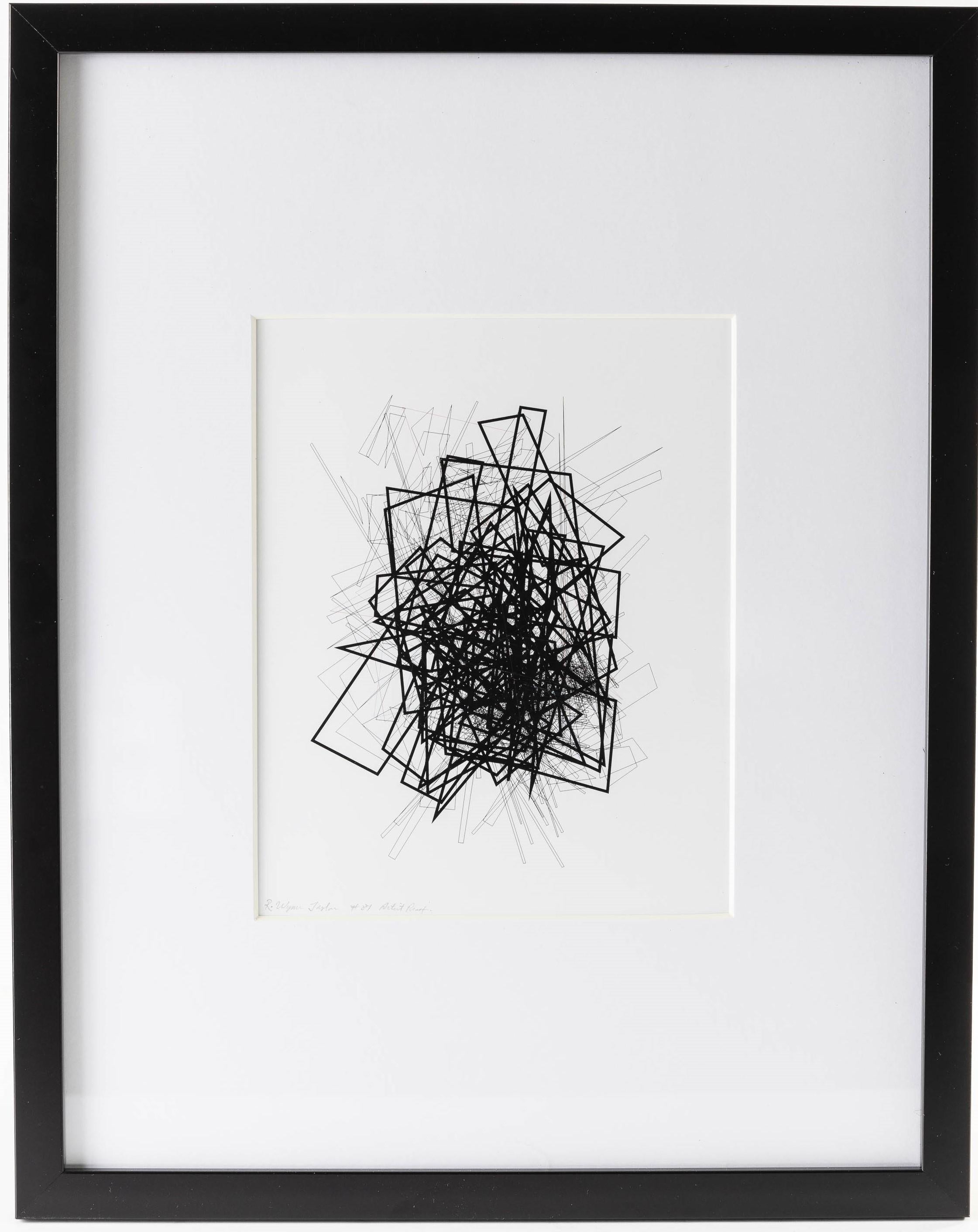 Robert Wynn Taylor Abstract Print – Zusammenfassung #84 