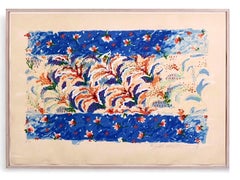 Huge Post Minimalist Pattern and Decoration Abstract Lithograph Robert Zakanitch