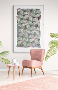 Robert Zakanitch-Cascading Vines-HAND SIGNED SERIGRAPH