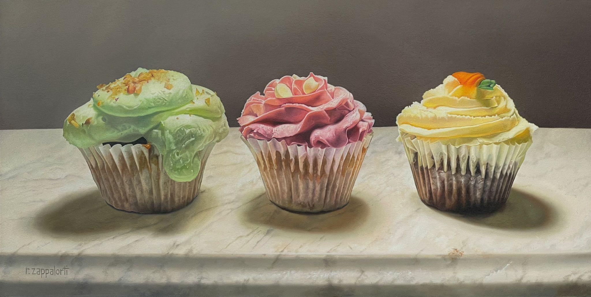 Still-Life Painting di Robert Zappalorti - Torte gustose