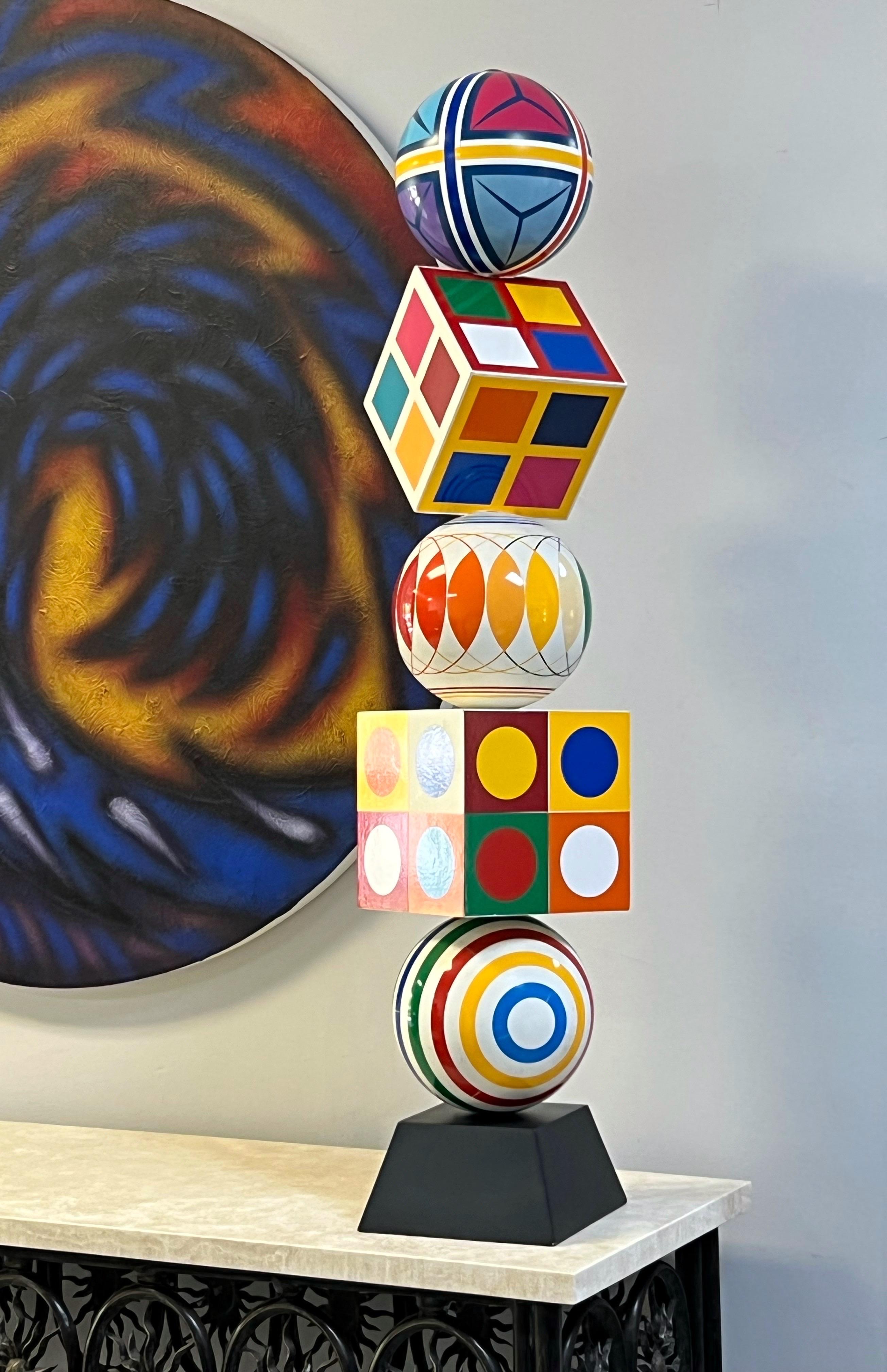 Moderne geometrische abstrakte Skulptur von Robert Zeidman im Zustand „Gut“ im Angebot in Miami, FL