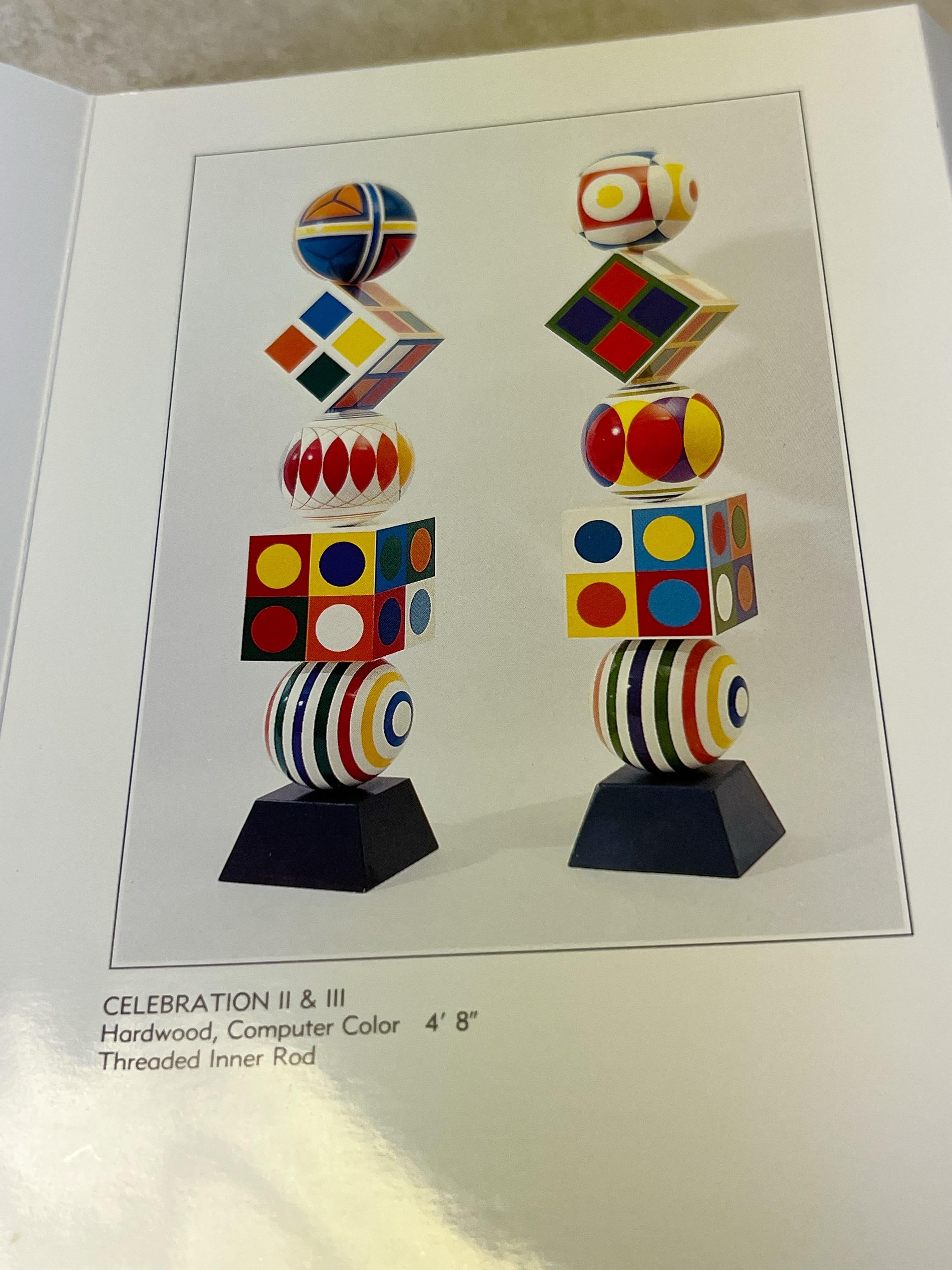 Fin du 20e siècle Sculpture abstraite géométrique moderne géométrique de Robert Zeidman en vente