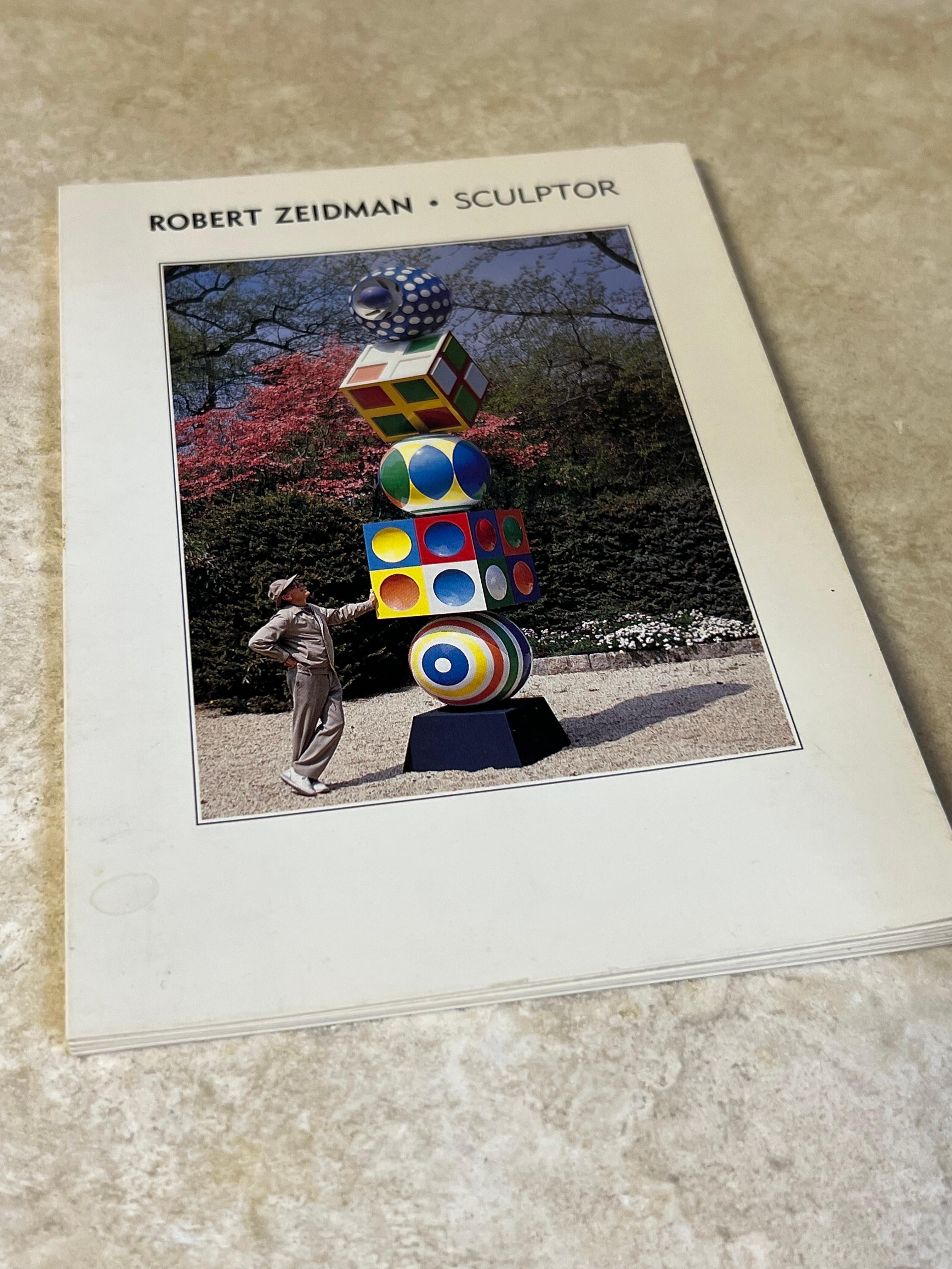 Wood Robert Zeidman Modern Geometric Abstract Sculpture For Sale