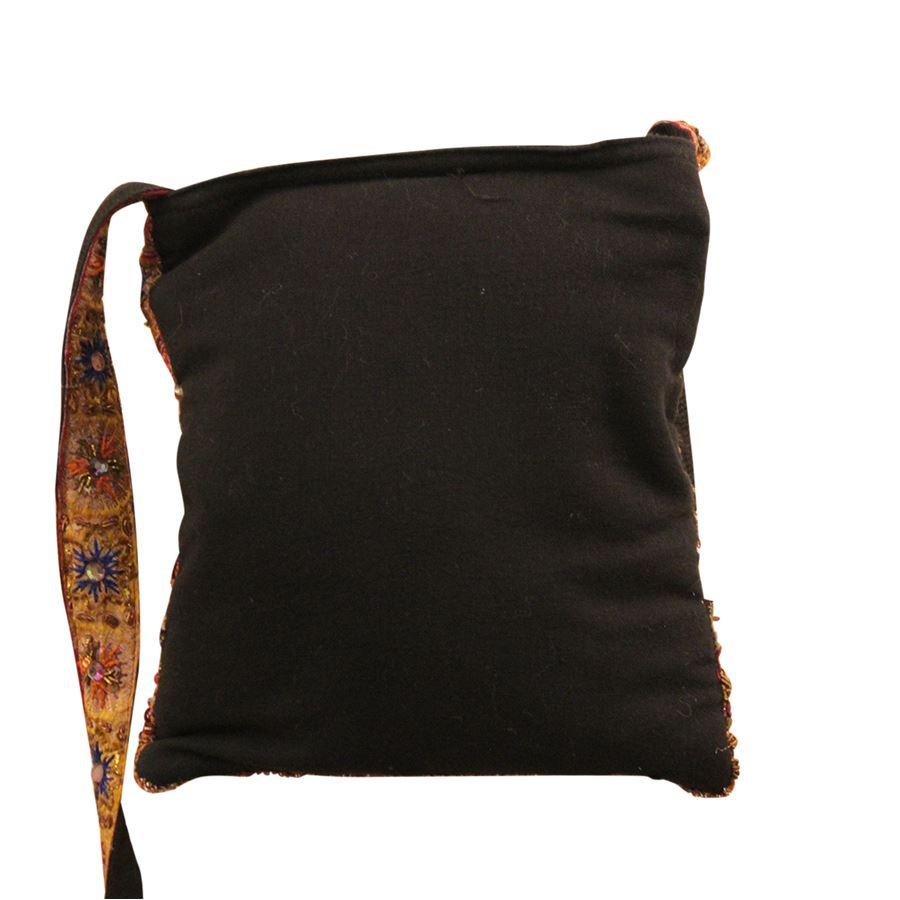 Brown Roberta Balsamo World's Unique Jewel bag