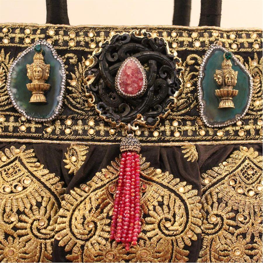 Roberta Balsamo World's Unique Jewel bag In New Condition In Gazzaniga (BG), IT