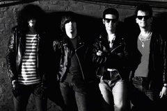 Retro The Ramones photograph (Ramones darkroom photograph) 