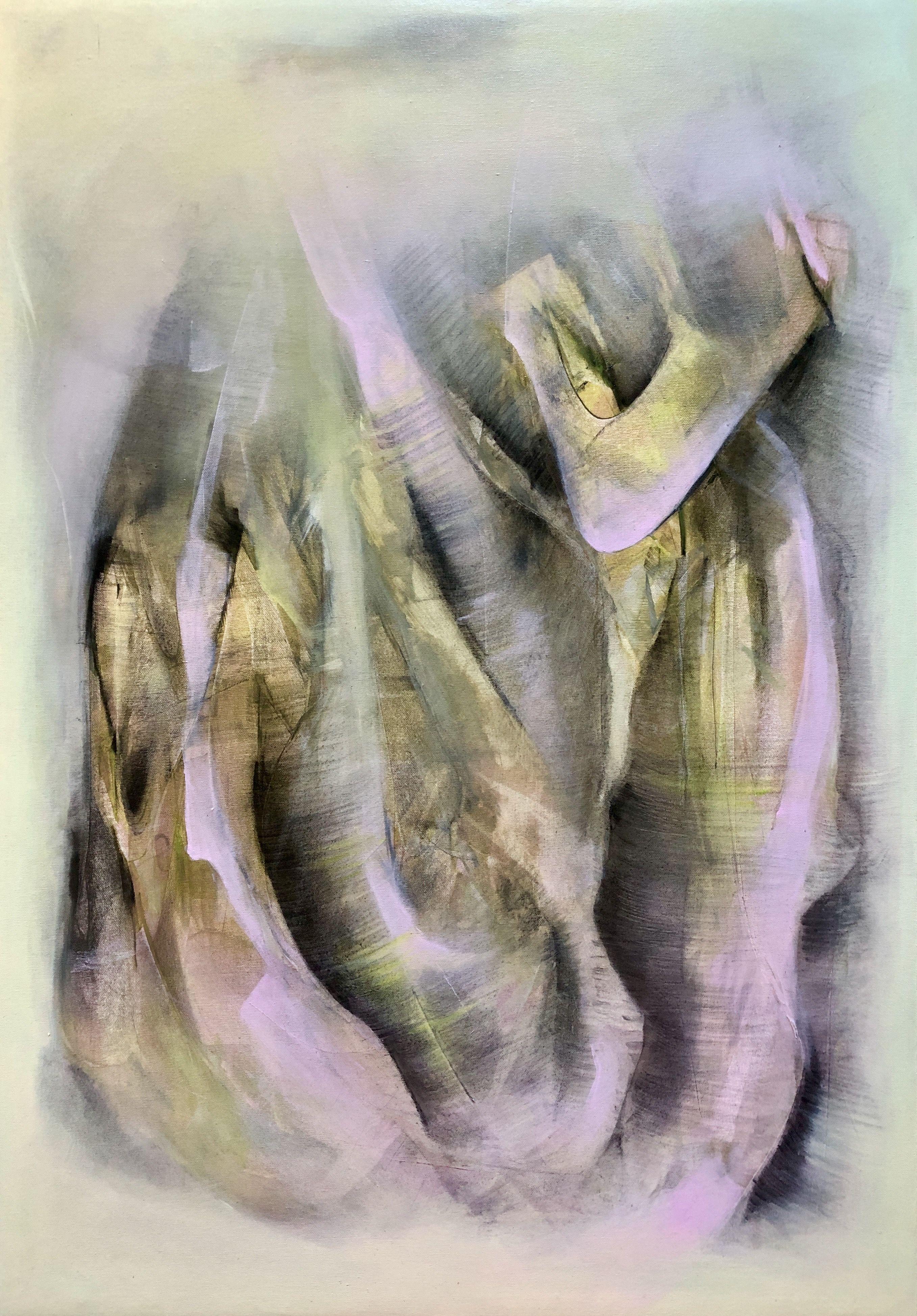 Abstract Painting de Roberta  Cervelli - Cantiamo insieme in silenzio, Pintura, Acrílico sobre lienzo