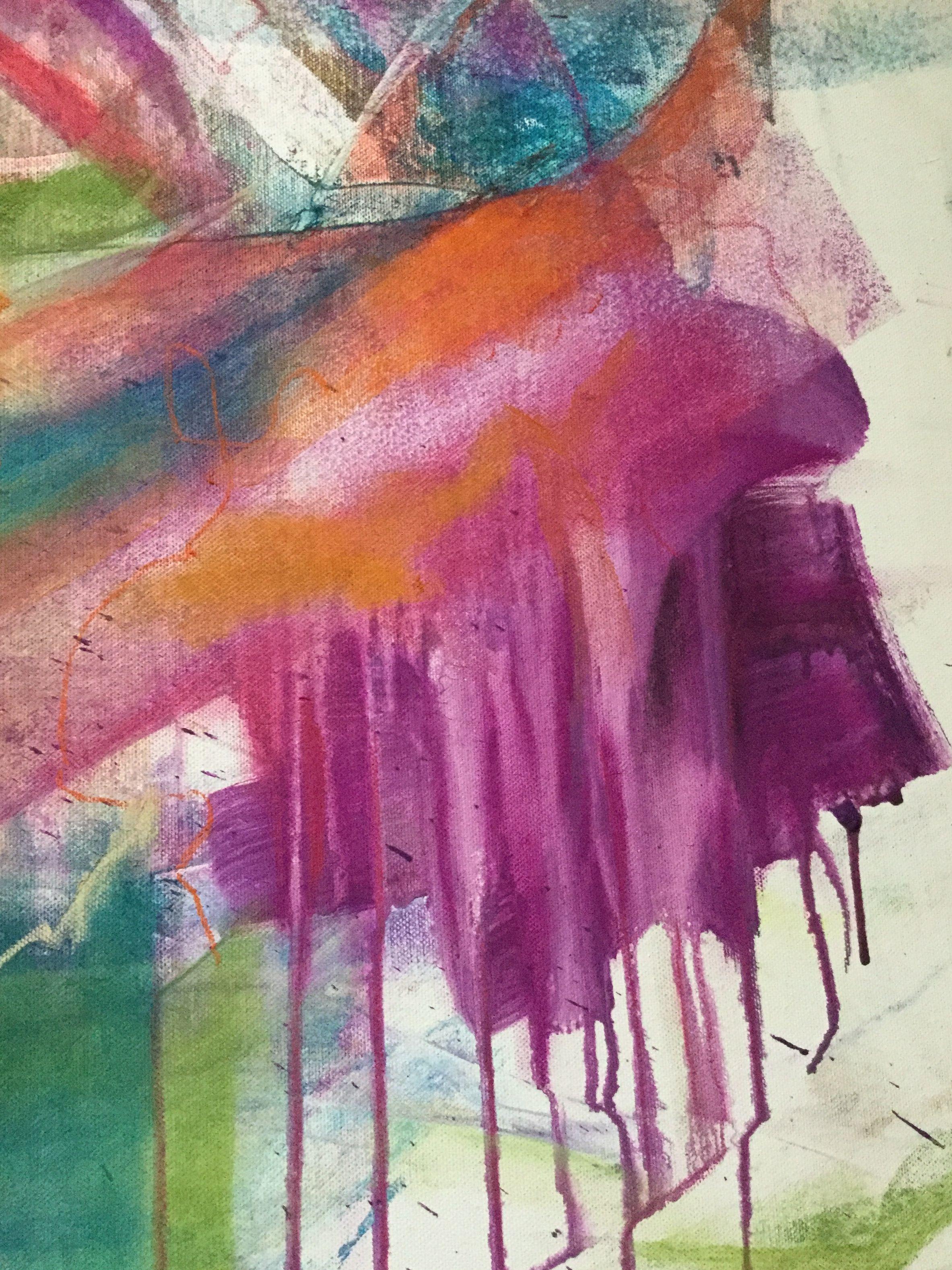 Un pensiero meraviglioso, Pittura, Acrilico su tela - Painting Contemporaneo di Roberta  Cervelli