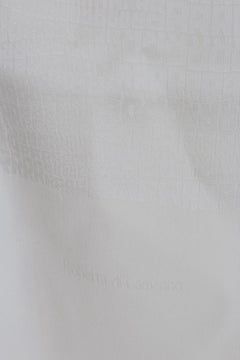 Roberta di Camerino Beige Seidenschal Vintage 1990s