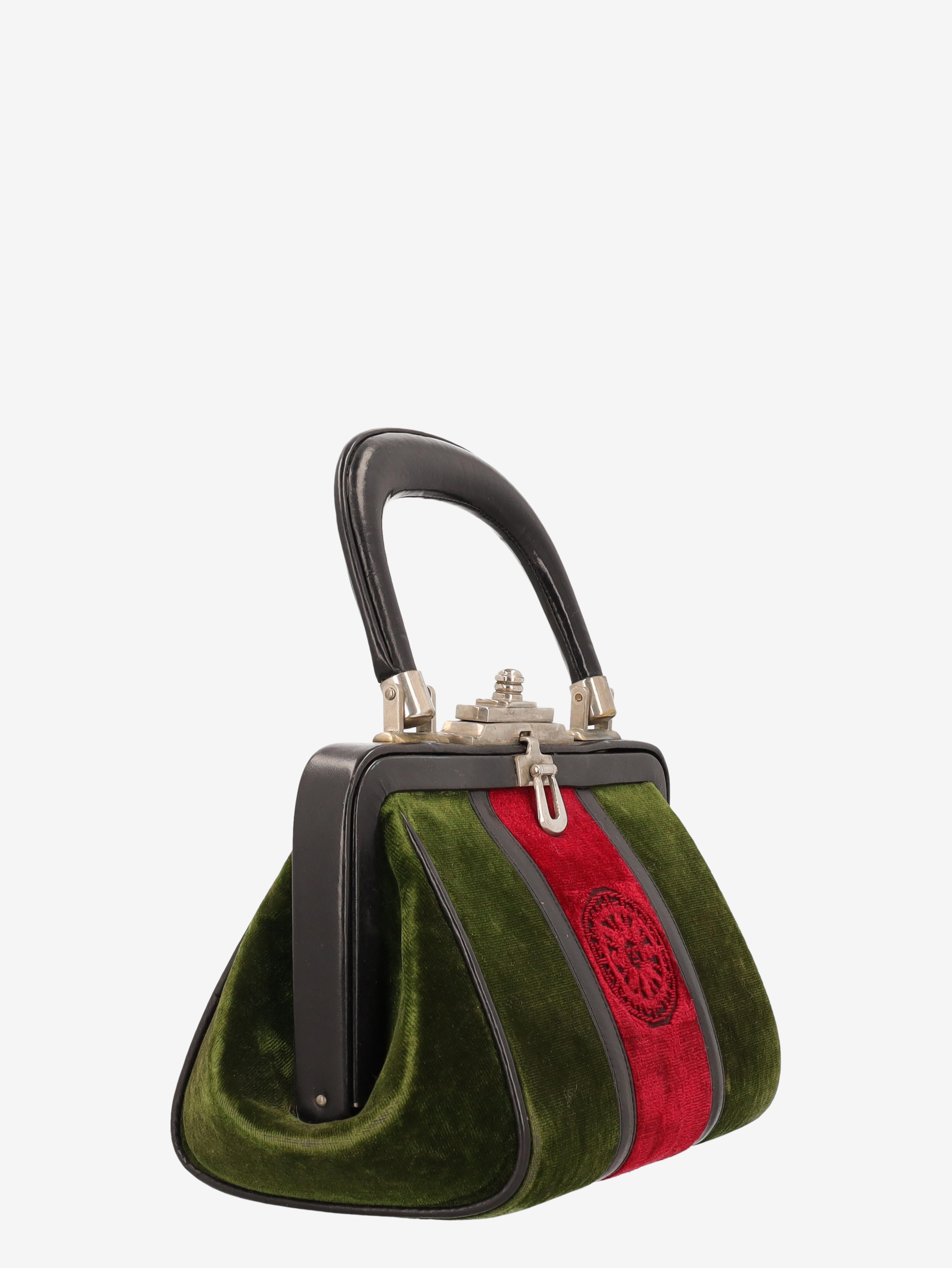 Roberta di Camerino Green Bagonghi Bag For Sale 2