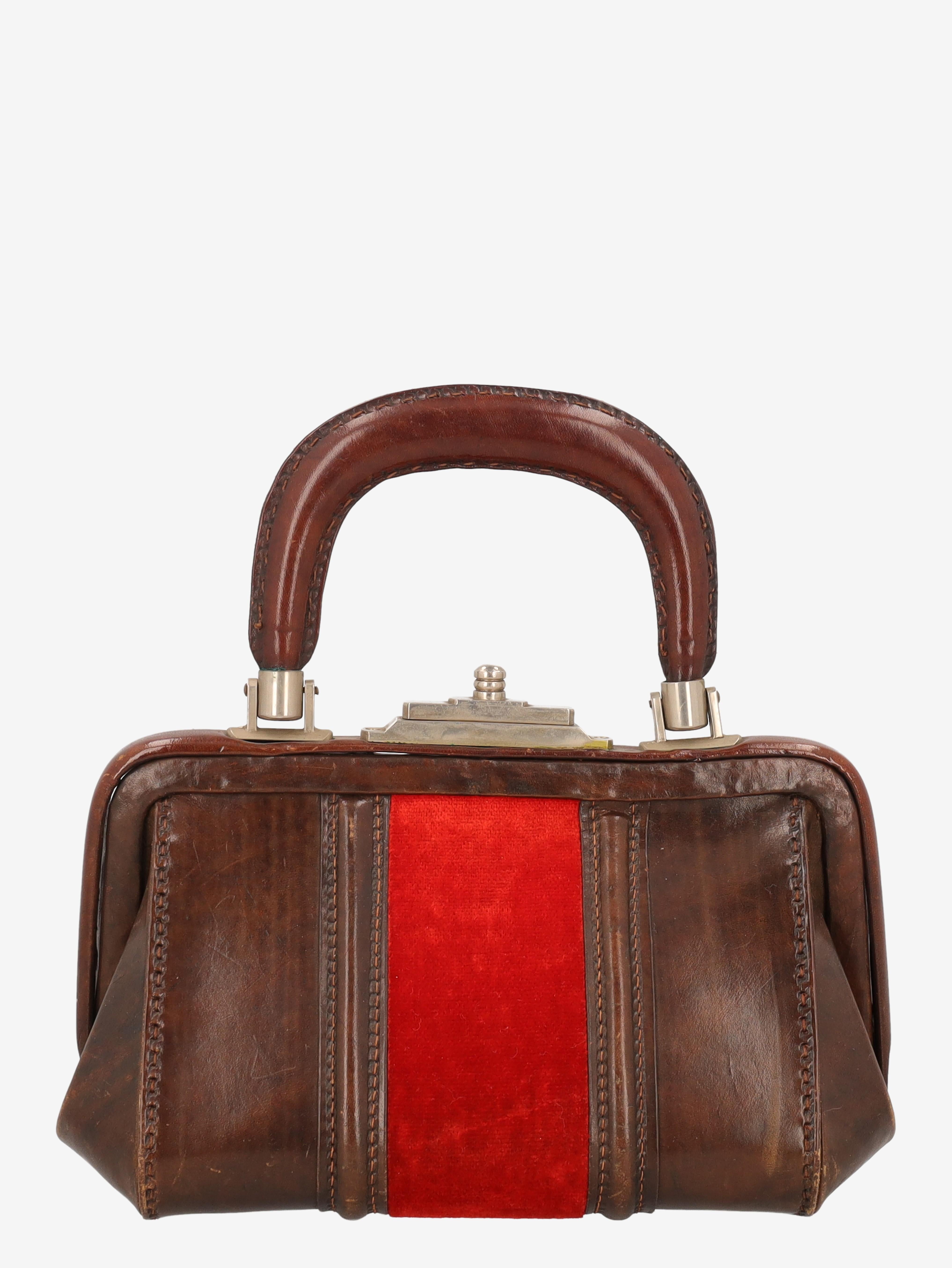 Women's or Men's Roberta di Camerino Leather Bagonghi Bag For Sale