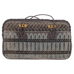 Roberta Di Camerino Two-Tone Velvet Handbag