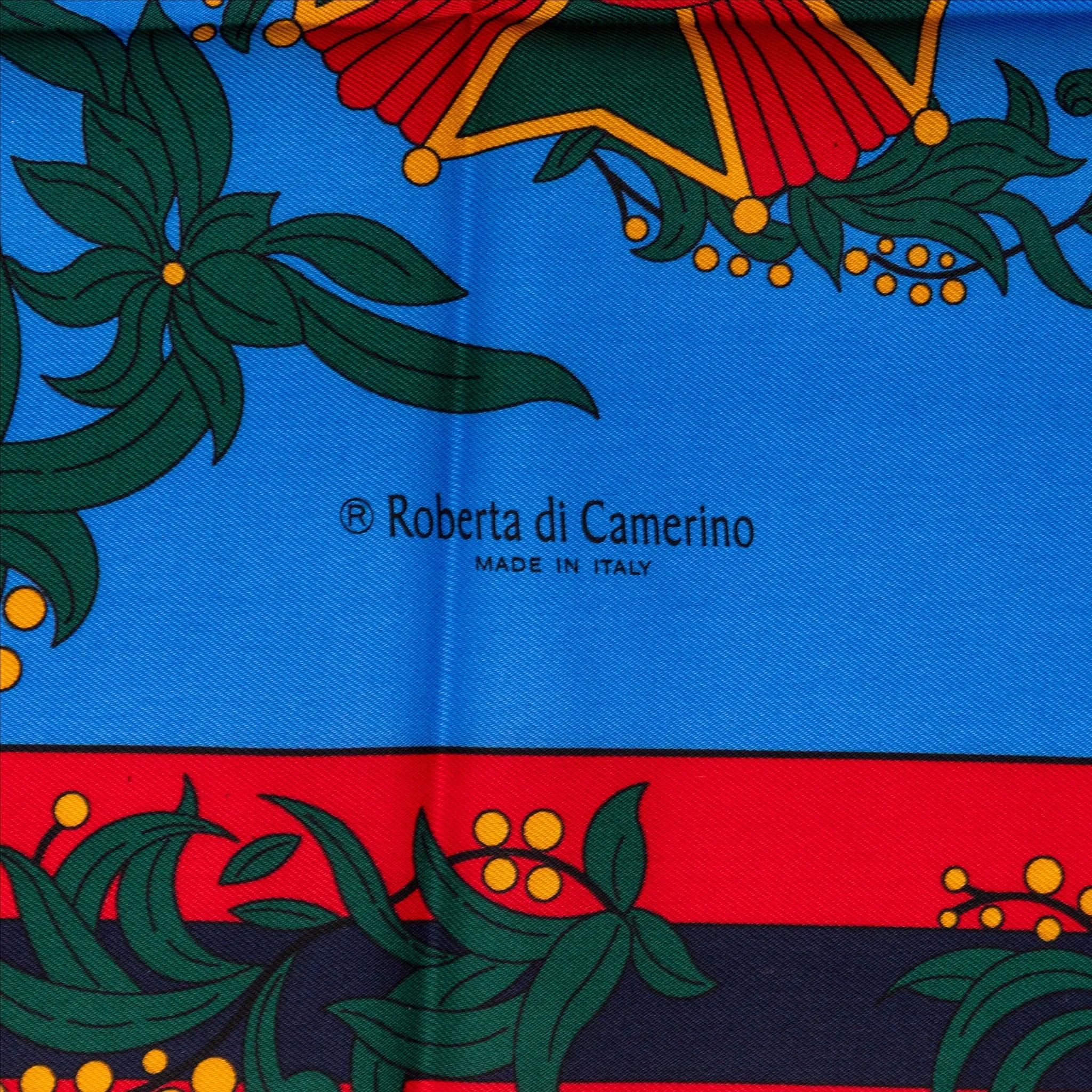 Roberta di Camerino Vintage Scarf - '80s en venta 1