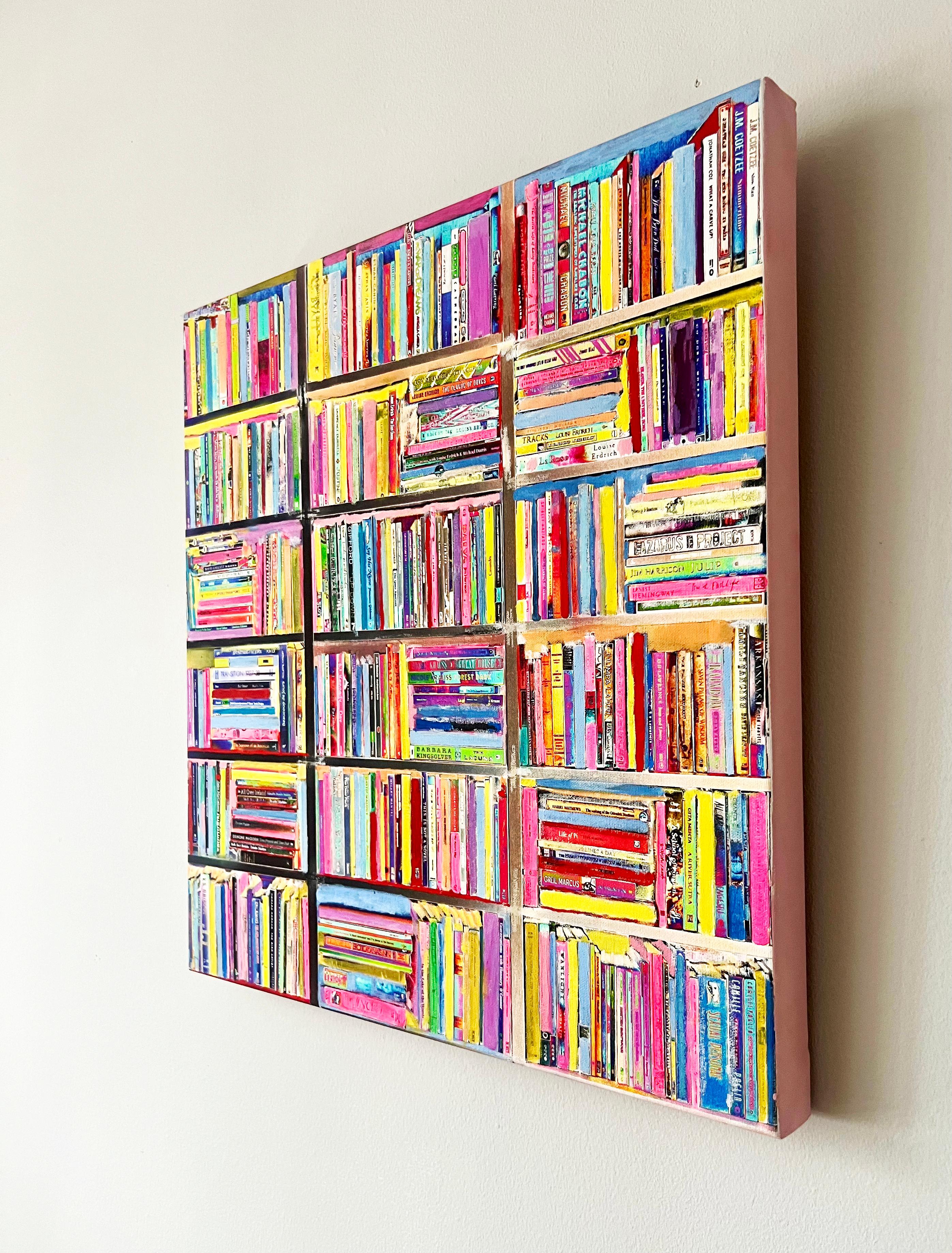 The Rainbow, Mixed Media, Photography and Oil on Canvas, Books - Contemporary Mixed Media Art by Roberta Fineberg