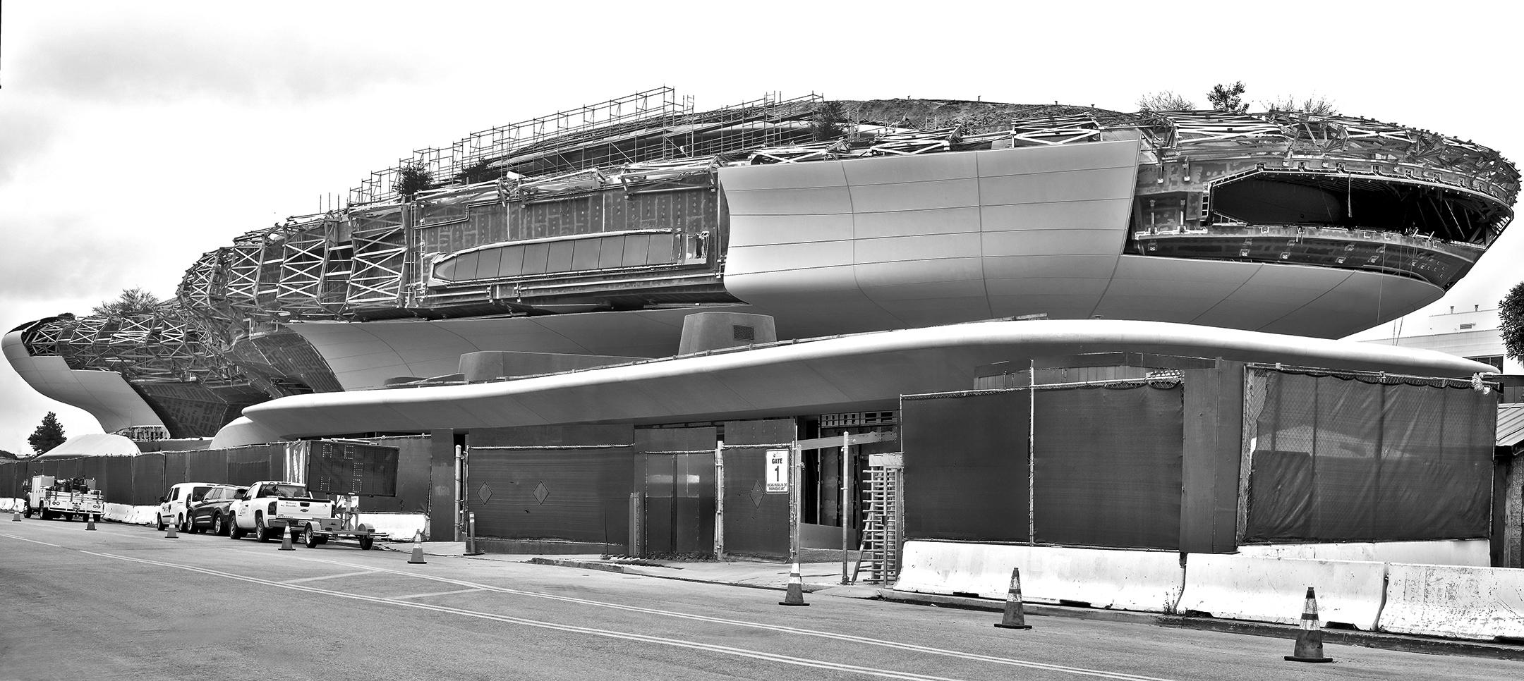 Lucas Museum in Construction, LA, CA Architecture, Contemporary Photography For Sale 1