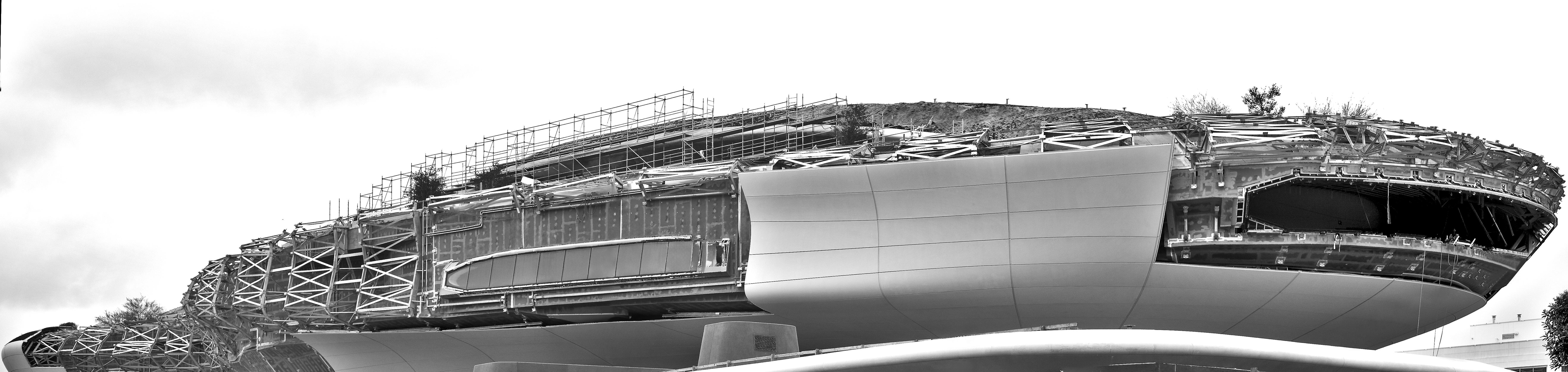 Lucas Museum in Construction, LA, CA Architecture, Contemporary Photography For Sale 2