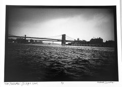 Manhattan Bridges, New York City, Black and White Photography
