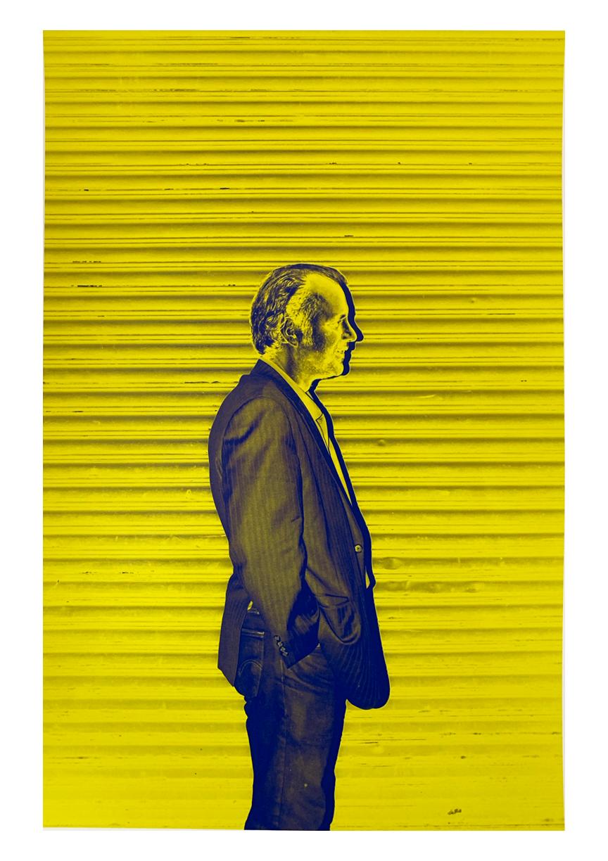 Modern Man, New York von Roberta Fineberg, Contemporary Color Pop Art Foto im Angebot 1