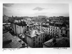Paris Rooftops, France, 1988, Gelatin Silver Print, Signed, Edition 1/5 by RF
