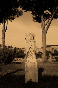 Roman Goddess II, Rome, Italy, Contemporary Travel Photo of Greco-Roman Statue