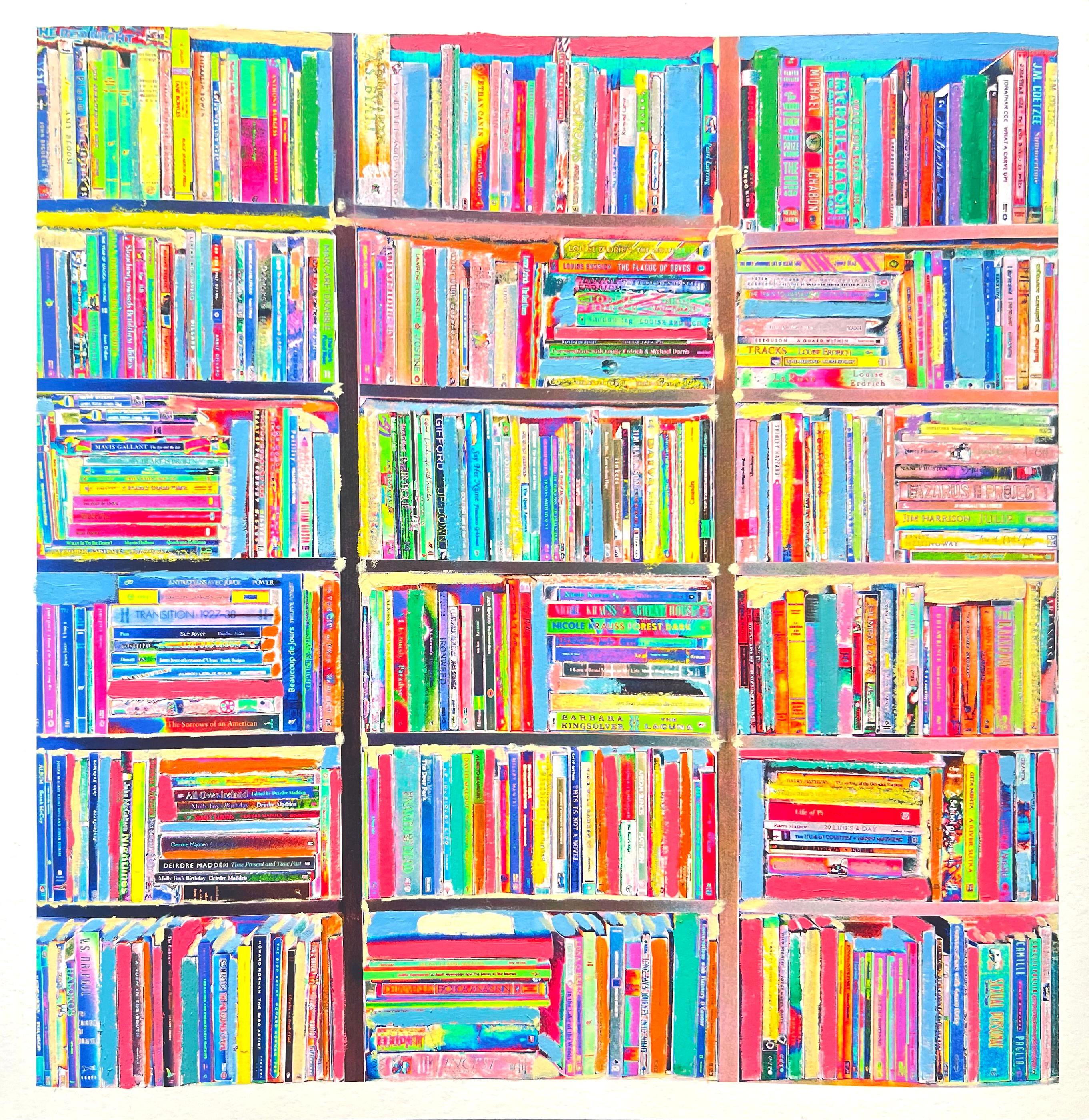 Cuéntame un cuento I, París, Arte y fotografía en técnica mixta, Libros, Ola de color rosa en venta 2