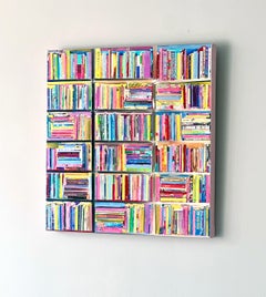 Beaucoup de jours, Paris, Photographie mixte et huile sur toile, Livres