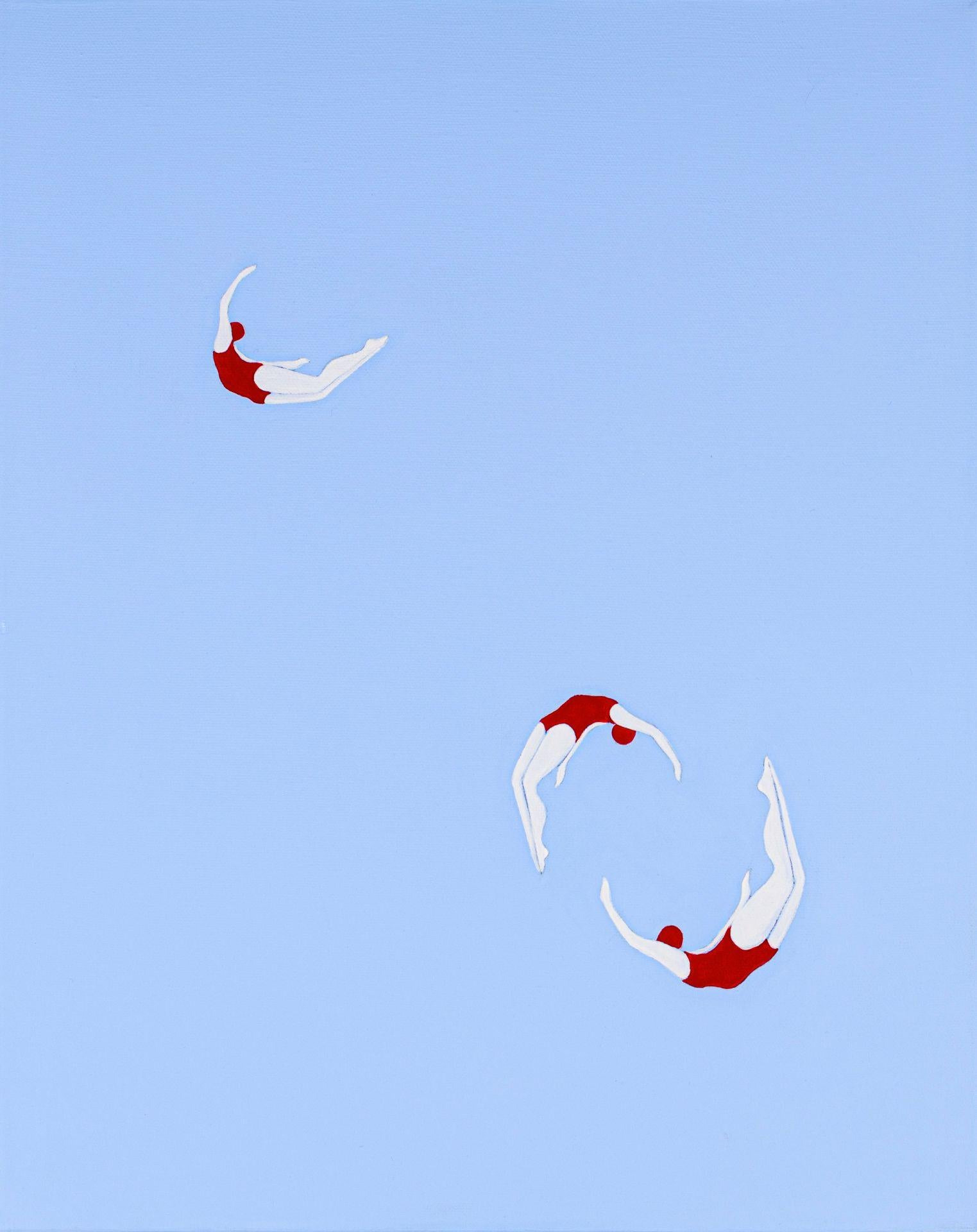 Moltitudine, Pittura, Acrilico su tela - Painting di Roberta Pinna