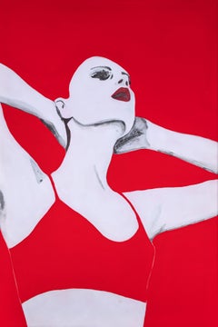 Rossa I, Painting, Acrylic on Canvas