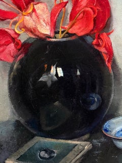 'The Black Vase' by Robertine Devooght (1904 – 1885) Bruges School