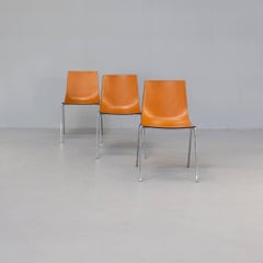Roberto Barbieri ‘isa’ dining chair for Zanotta set/3