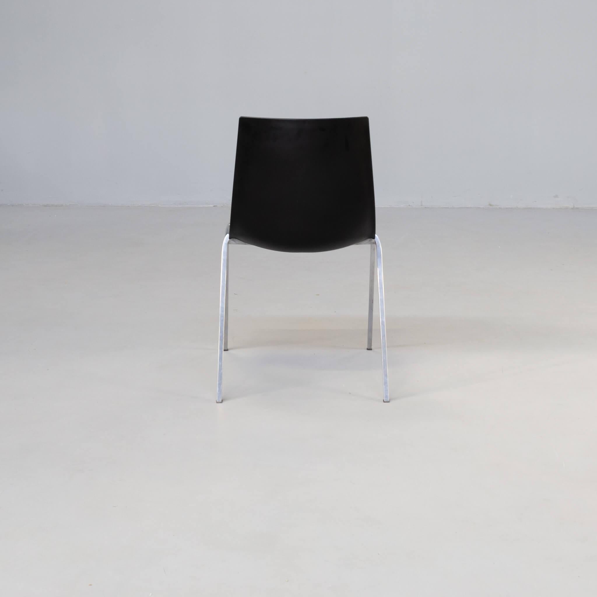 Roberto Barbieri ‘isa’ dining chair for Zanotta set/3 For Sale 1