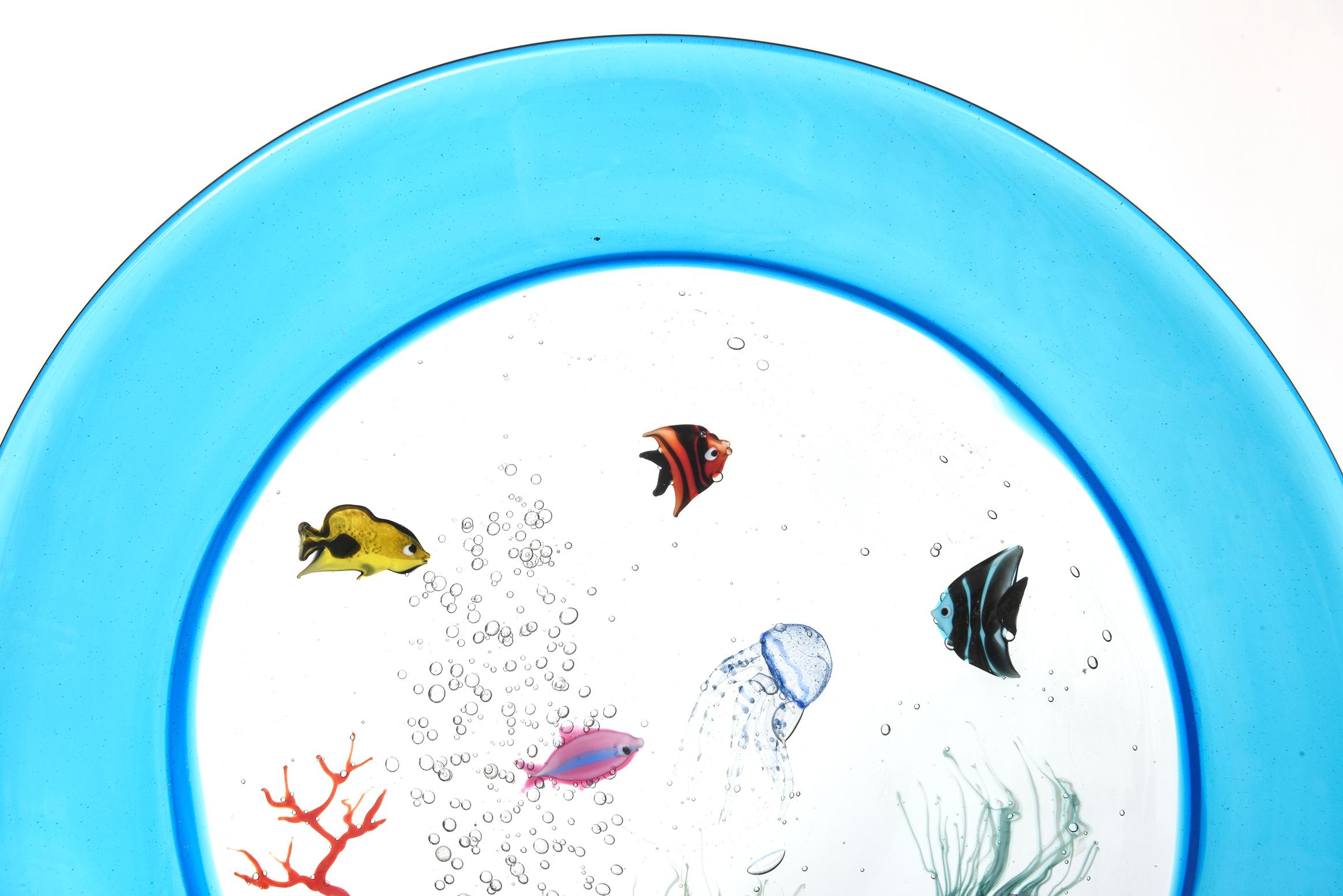 large acrylic fish bowl