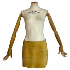 Vintage Roberto Cavalli 1999 python style skirt 