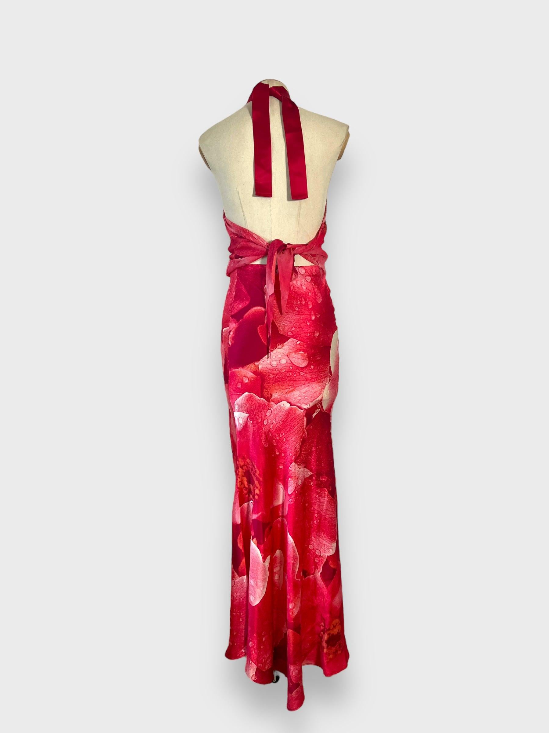 Roberto Cavalli 2000ss dress silk For Sale 3