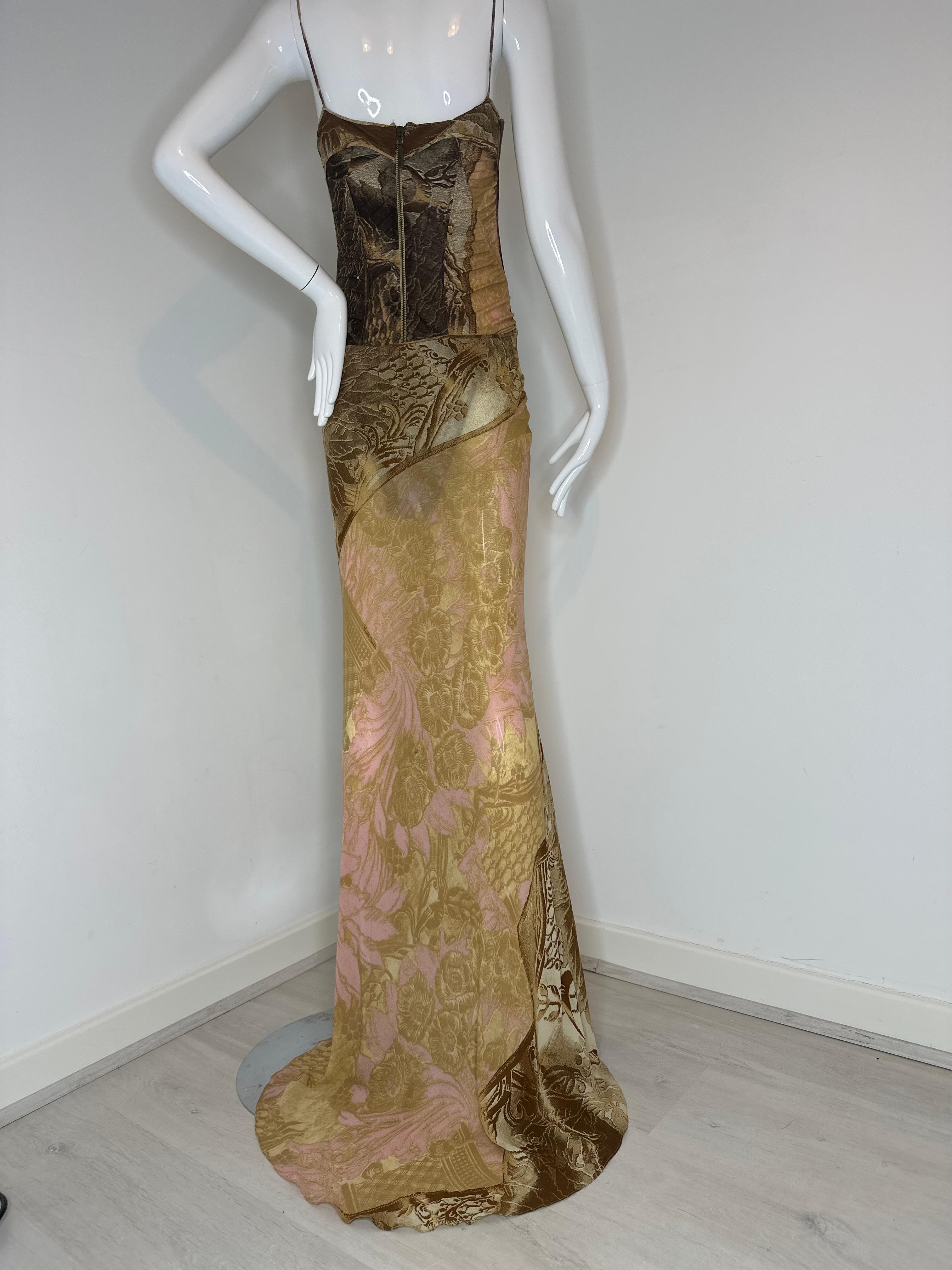 Women's Roberto Cavalli 2001 Runway gown 