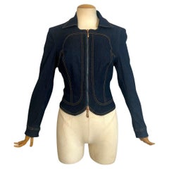 Chaqueta vaquera Roberto Cavalli 2002, inspiración Este-Oeste