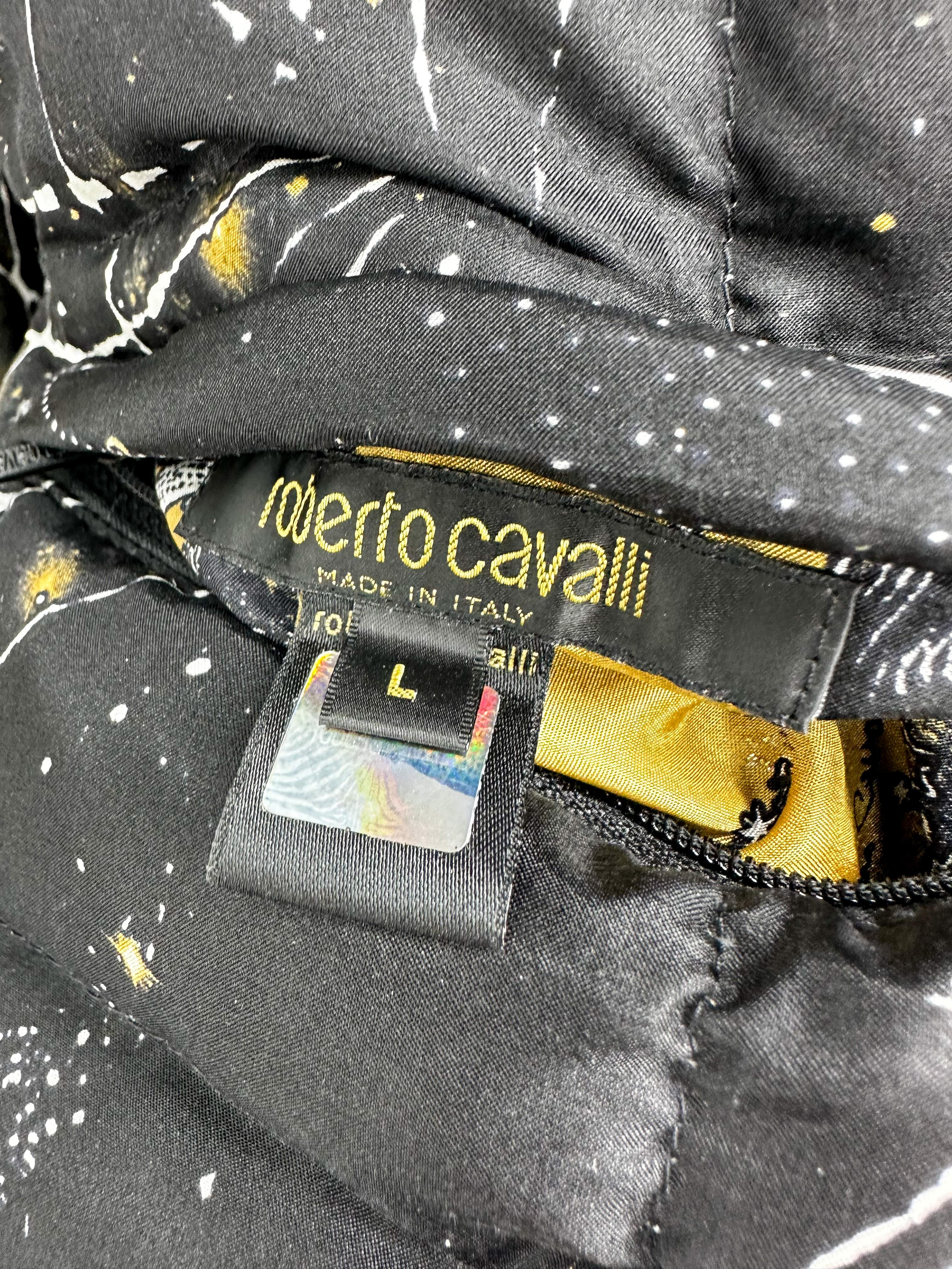 Roberto Cavalli 2003 constellation jacket For Sale 1