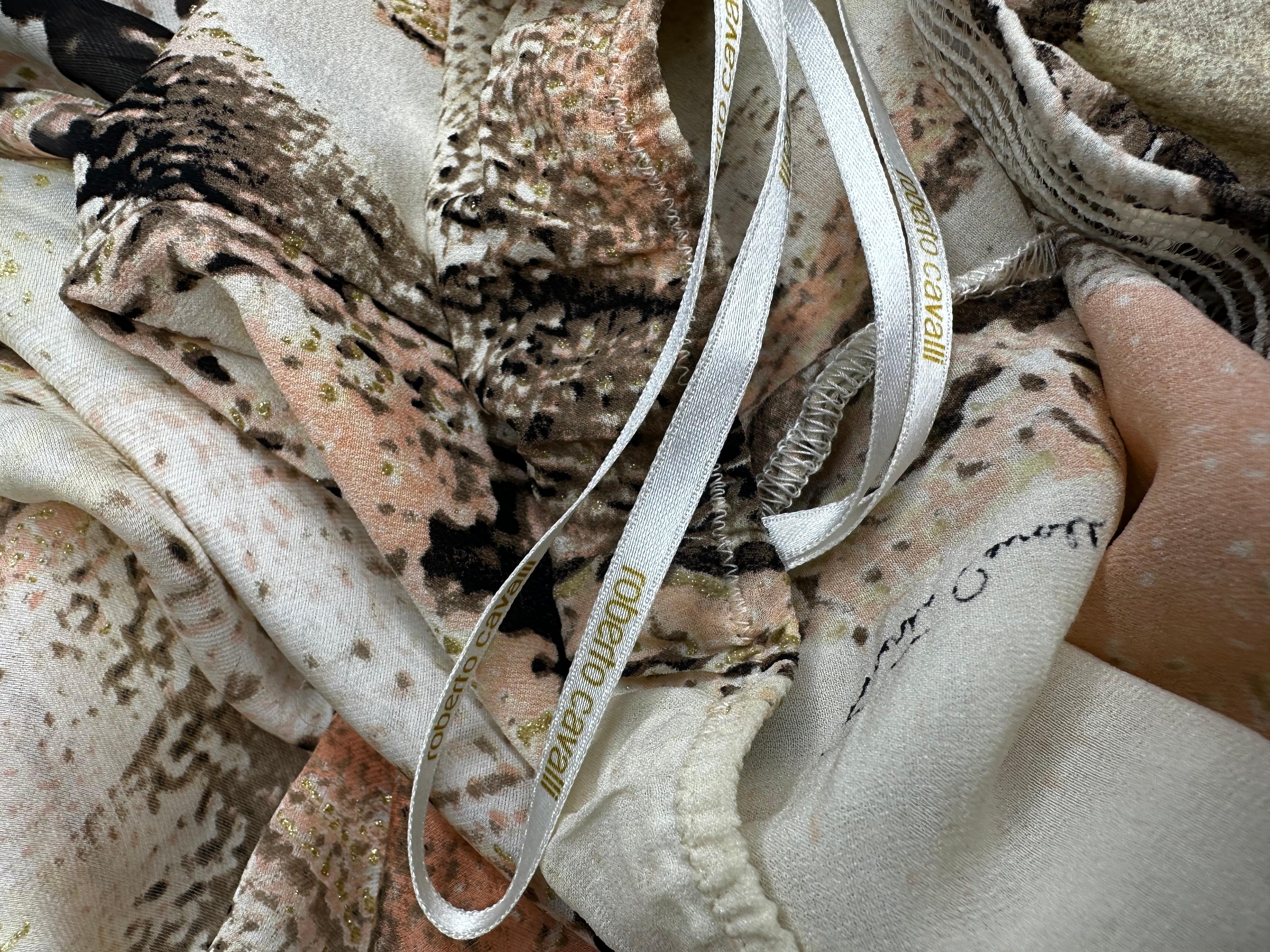 Roberto Cavalli 2004 skirt and top set 5