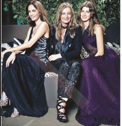 Roberto Cavalli 2010 silk beaded black gown