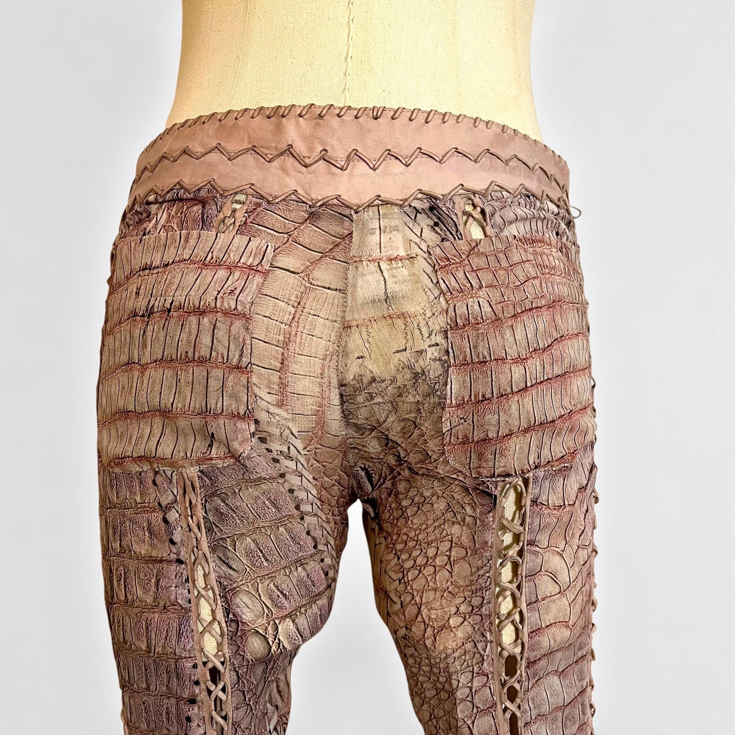 Roberto Cavalli 2011 snake pants 10