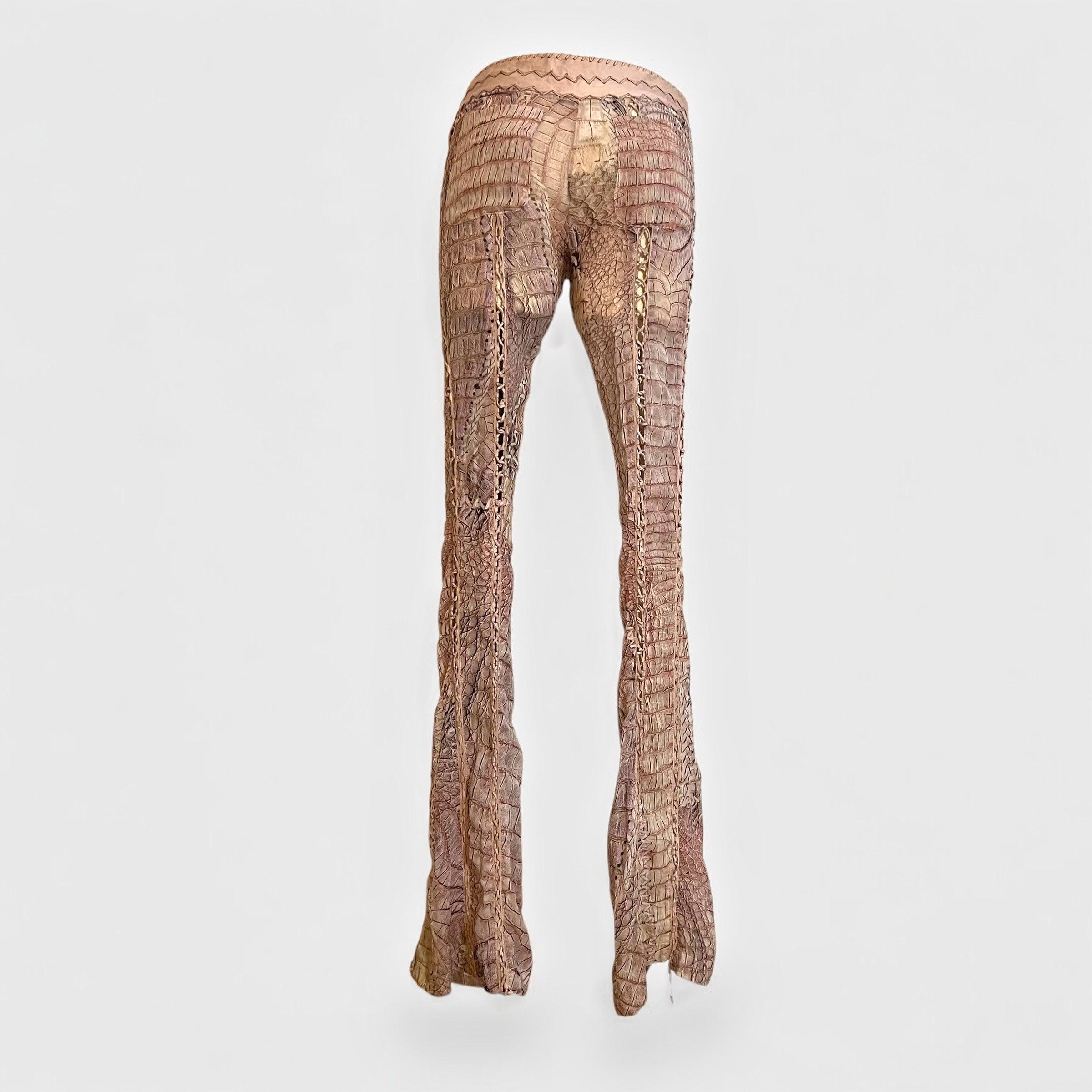 Roberto Cavalli 2011 snake pants In Good Condition In CAPELLE AAN DEN IJSSEL, ZH