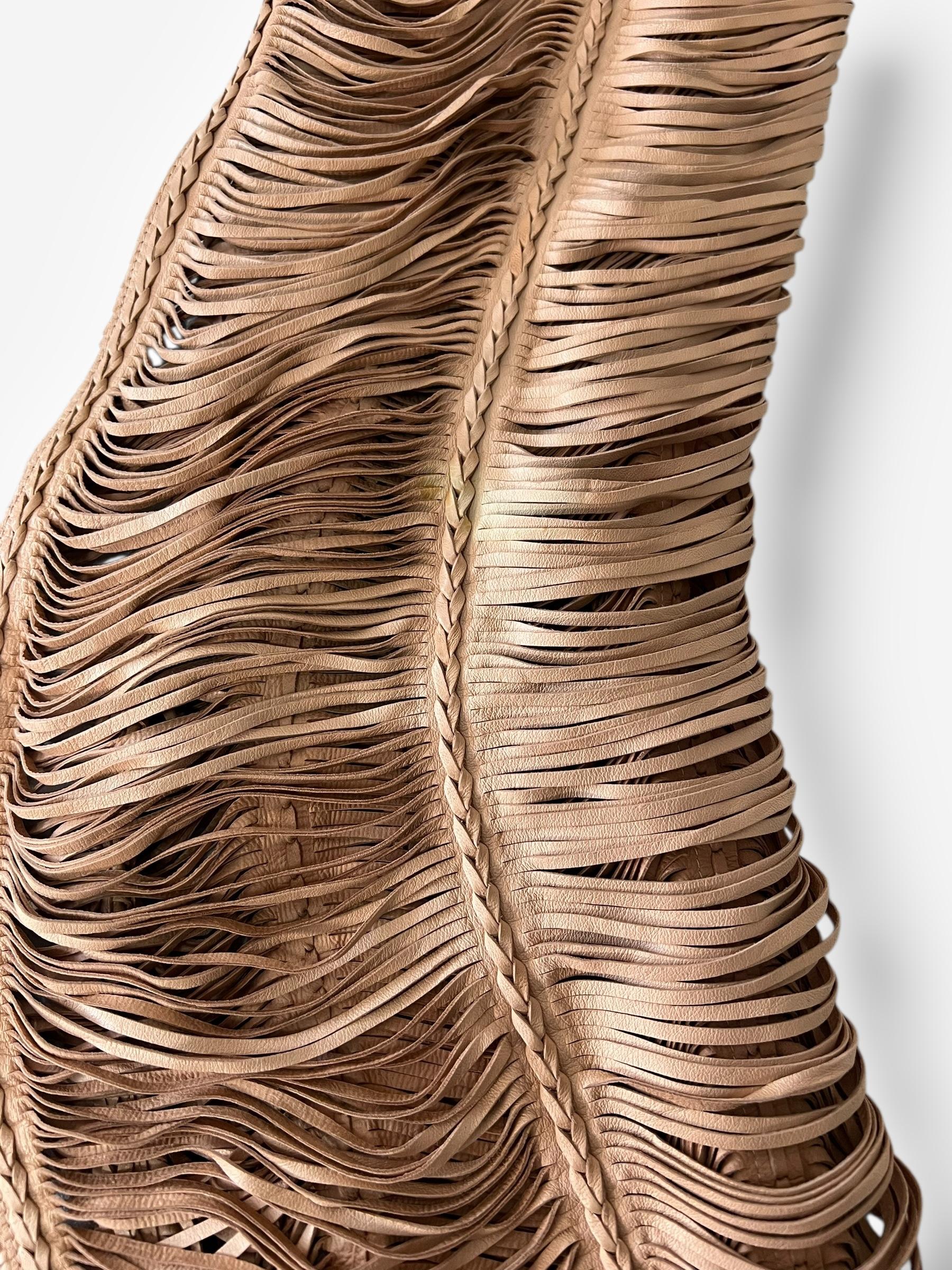 Roberto Cavalli 2013 Leather Cut-Out Pants In Good Condition In CAPELLE AAN DEN IJSSEL, ZH