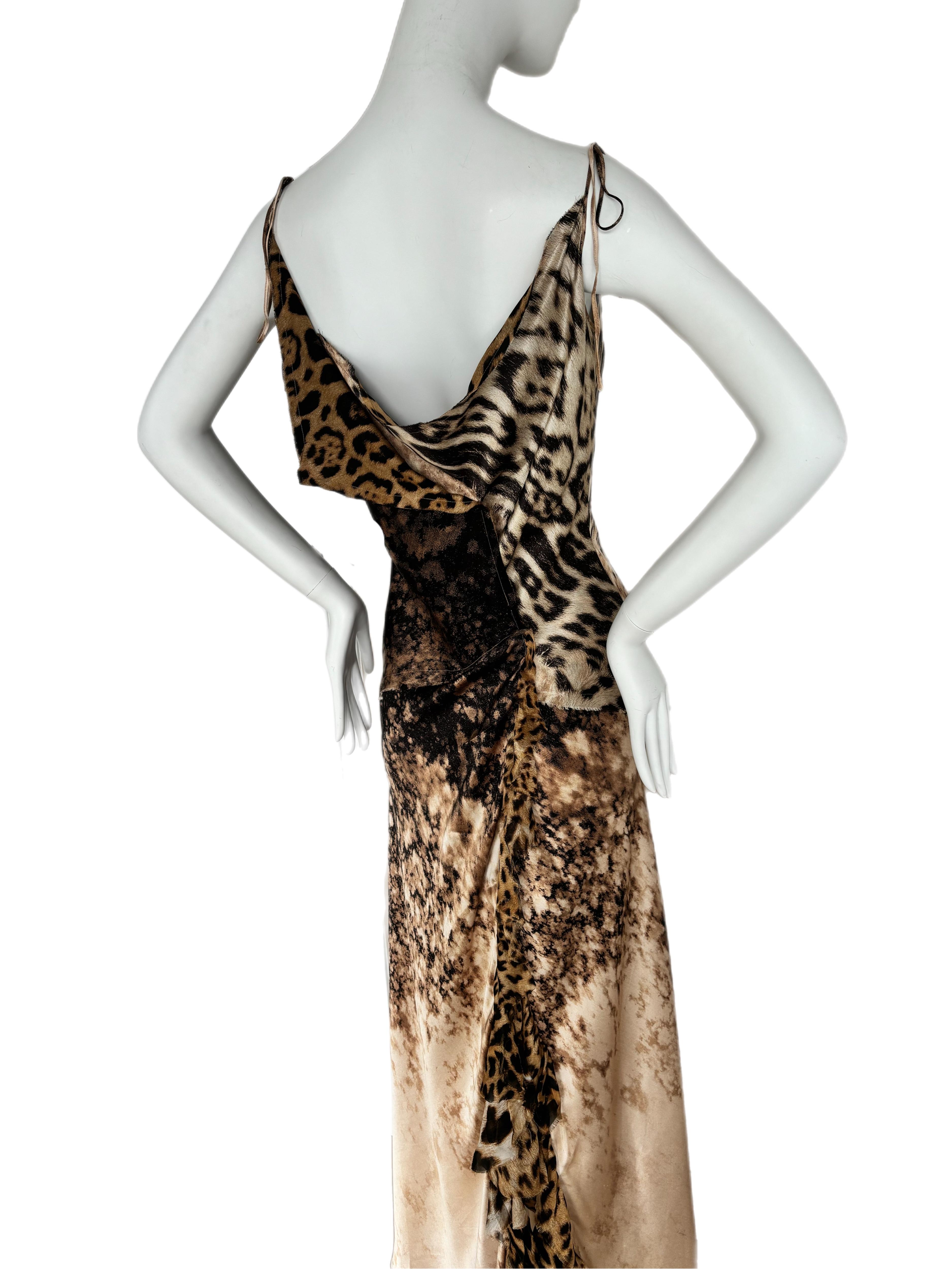 Women's ROBERTO CAVALLI 90's Vintage Silk Evening Gown