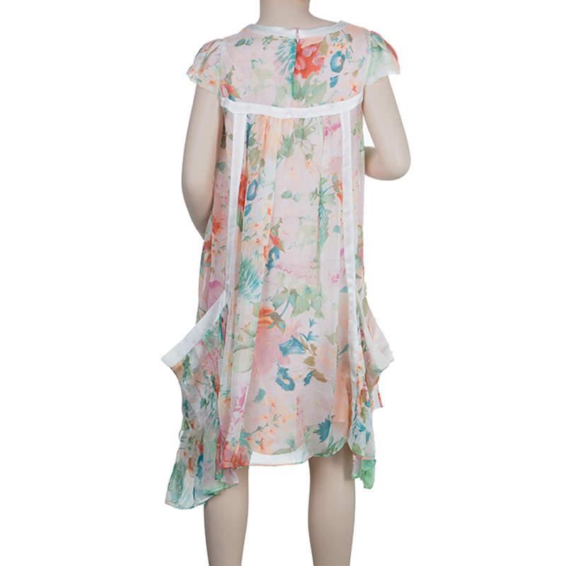 Kids Dress 

Roberto Cavalli Angels is a brand that surpasses all others when it comes to style for the little angels. This dress is cut from floral print silk and features a round neckline, capped sleeves and a rear zip closure. It also has two